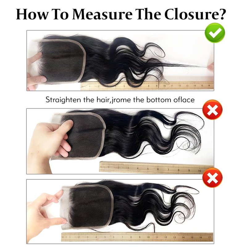 5x5 Lace Closure Body Wave HD Lace Closure Pre Plucked 100% Brazilian Virgin Human Hair Extensions for Black Women with Baby Hair Free Part Natural Color