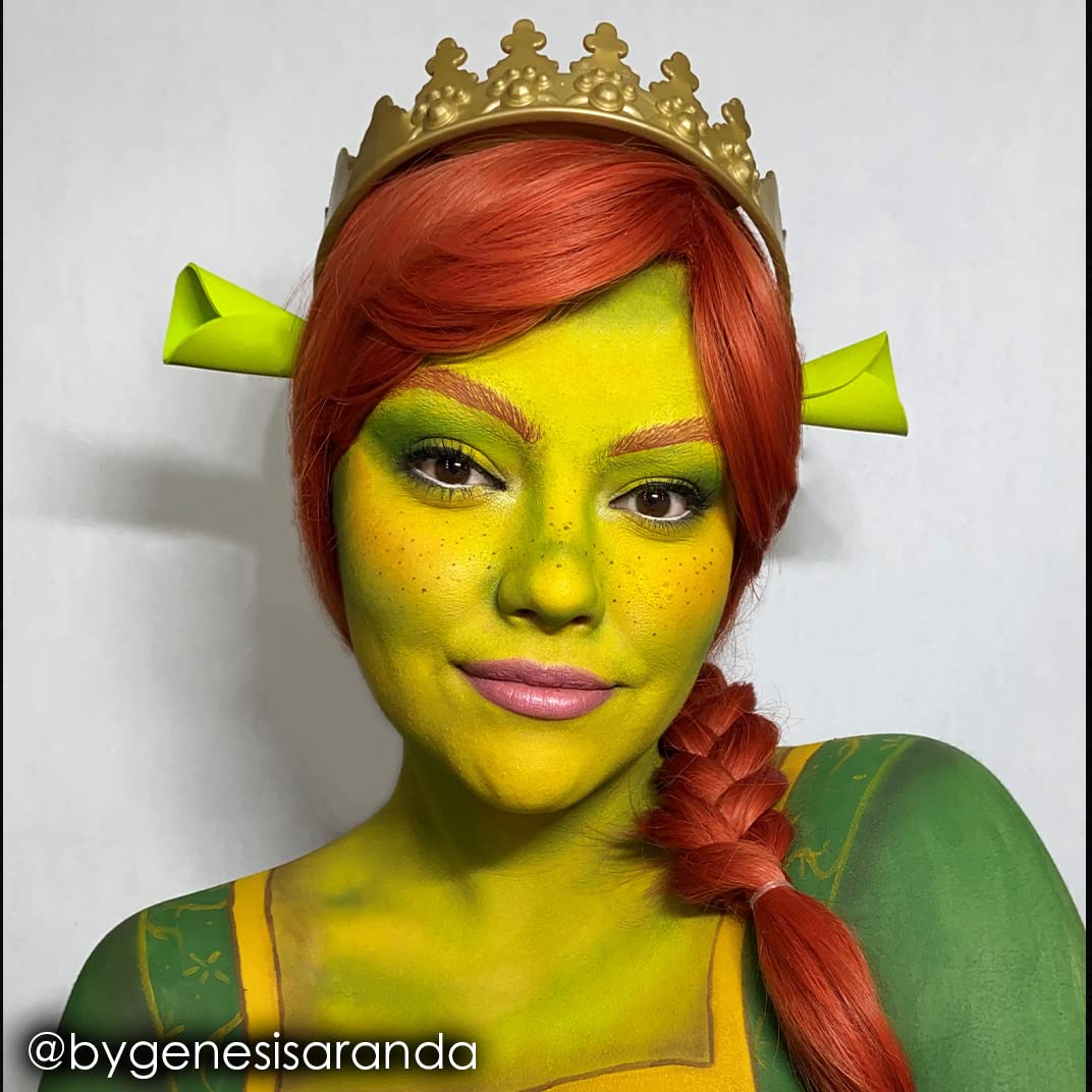**Mehron Makeup Fantasy FX Cream - Ogre Green Face & Body Paint for Halloween | 1 fl oz (30ml)**