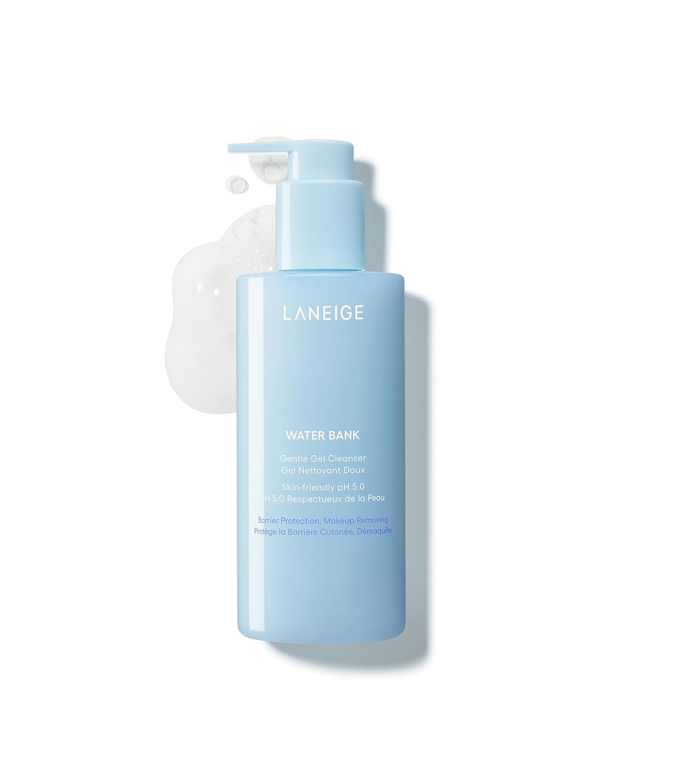 LANEIGE Water Bank Gel Cleanser - pH-Balanced & Barrier-Boosting with Blue Hyaluronic Acid | 150ml