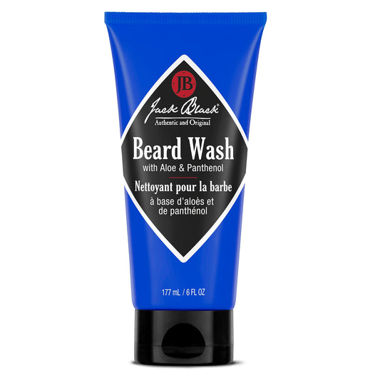Jack Black Beard Wash for Men, 3 fl oz - Beard Wash and Conditioner for Men, Mens Skin Care and Face Care, Cleanses & Softens Facial Hair by Removing Dirt & Oil