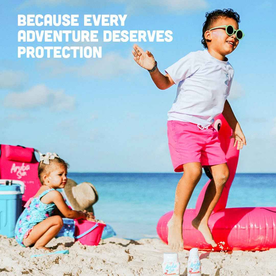 Aruba Sun SPF 70 Kids Sunscreen Spray with Bubble Gum Scent 6oz - Reef Act Compliant no 67 Octinoxate & Oxybenzone Free - Sun Screen Broad Spectrum UVA/UVB - Sunscreen Waterproof and Non-Greasy