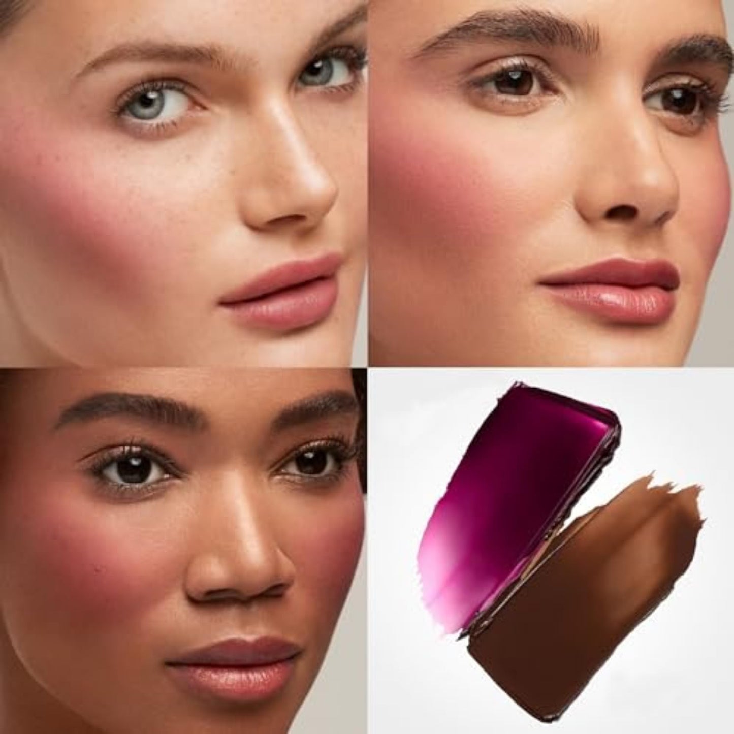 Stila Blush & Bronze Hydro-Blur Cheek Duo - Flawless Finish Makeup Set