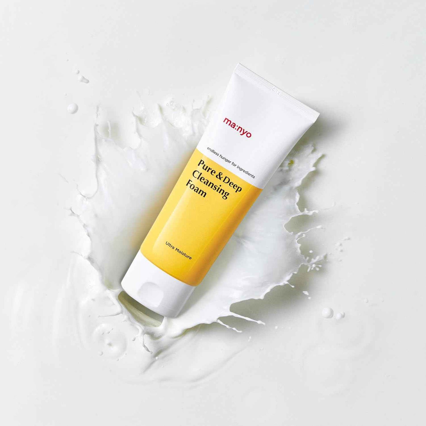 MANYO Pure & Deep Cleansing Foam, Facial Cleanser for Double Cleansing, Makeup Remover, Daily Gentle Face Wash, Hydrating Face Wash, Korean Skin Care, 6.7 fl oz (200ml)