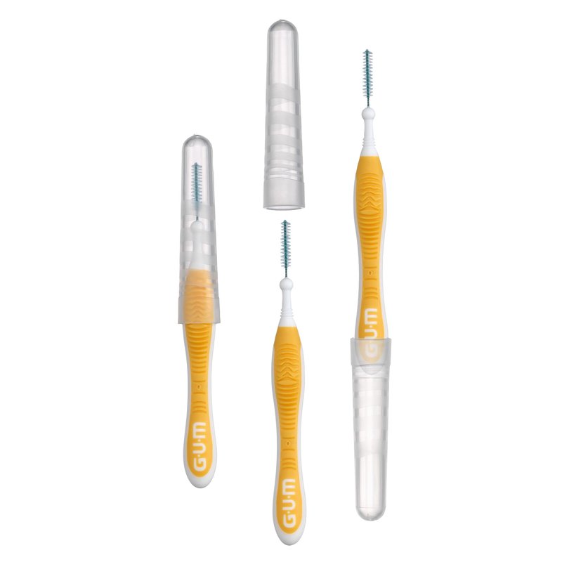 GUM Proxabrush Go-Betweens Ultra Tight Interdental Brushes – Soft Bristle Dental Picks for Plaque Removal, Gum Health & Braces Care, 10 Count (Pack of 6) 60 Total