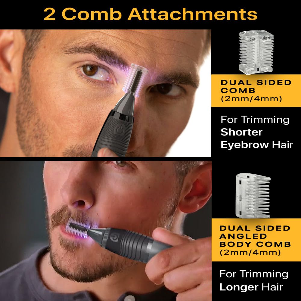 Micro Touch Titanium MAX Lighted Personal Trimmer