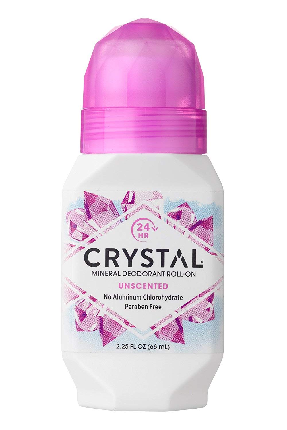 Crystal Deodorant Roll-On 2.25Oz(8 Pack)