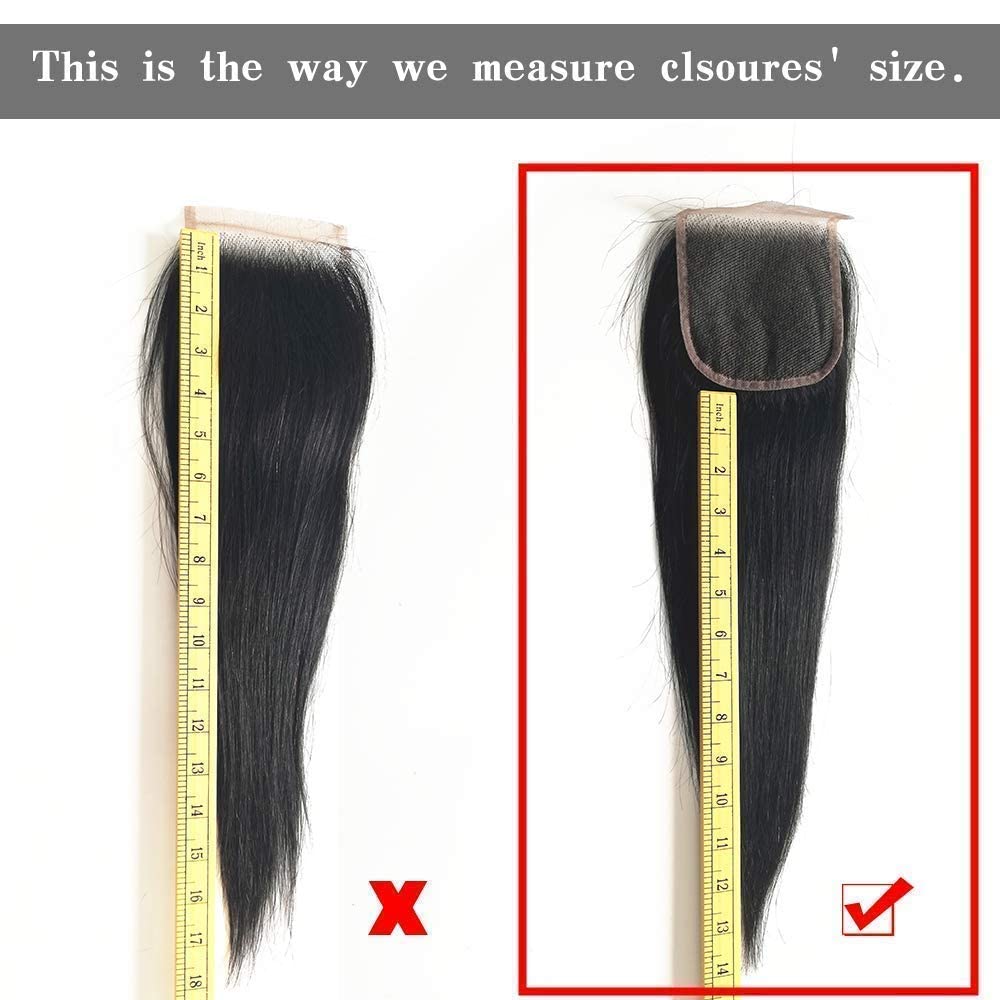 Body Wave Frontal 13x4 HD Transparent Lace Frontals With Bangs Baby Hair 100% Remy Human Hair 150% Density Natural Color (14 Inch)