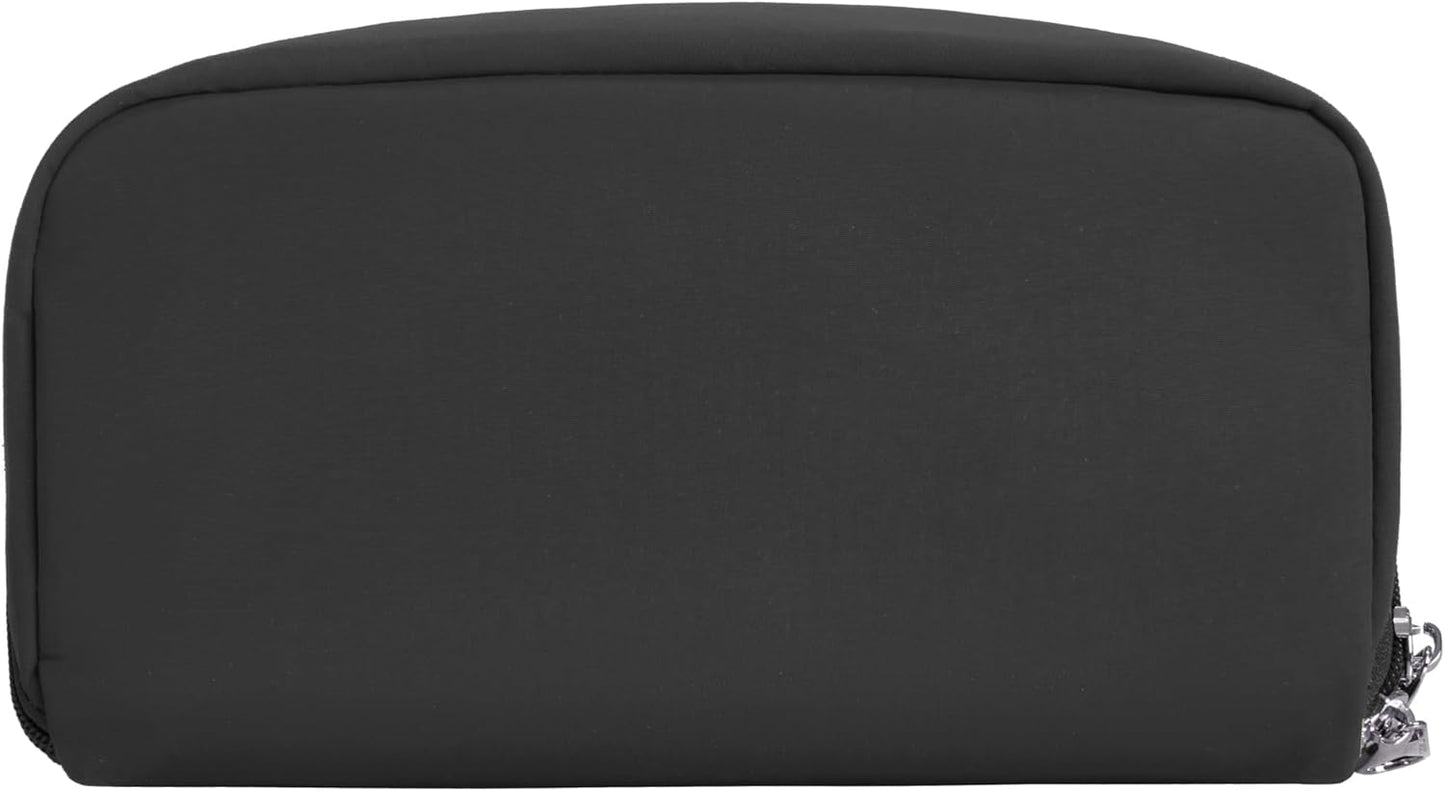 Travelon 180° Travel Toiletry Case - Compact Organizer for Toiletries & Cosmetics