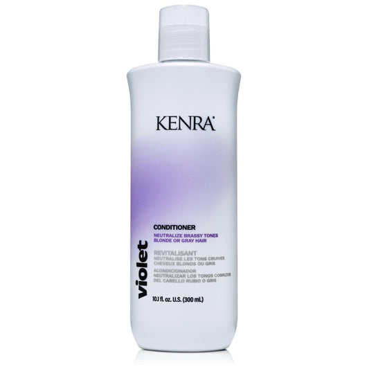 Kenra Professional Violet Conditioner | Eliminates Brassy Tones | Purple Pigment + Deposit | Neutralizes Yellow | Moisturizes Processed Hair | Enhances Vibrancy of Blonde or Gray Hair | Color Safe