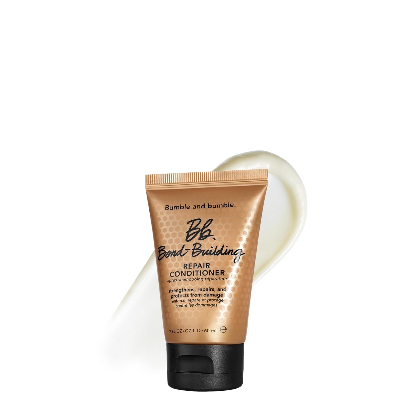 Bumble and bumble. Bond-Building Hair Repair Conditioner | Strengthens and Prevents Breakage | Smooths Frizz, Adds Shine | For Damaged Curly, Wavy, Straight Hair Types, 2 Fl Oz
