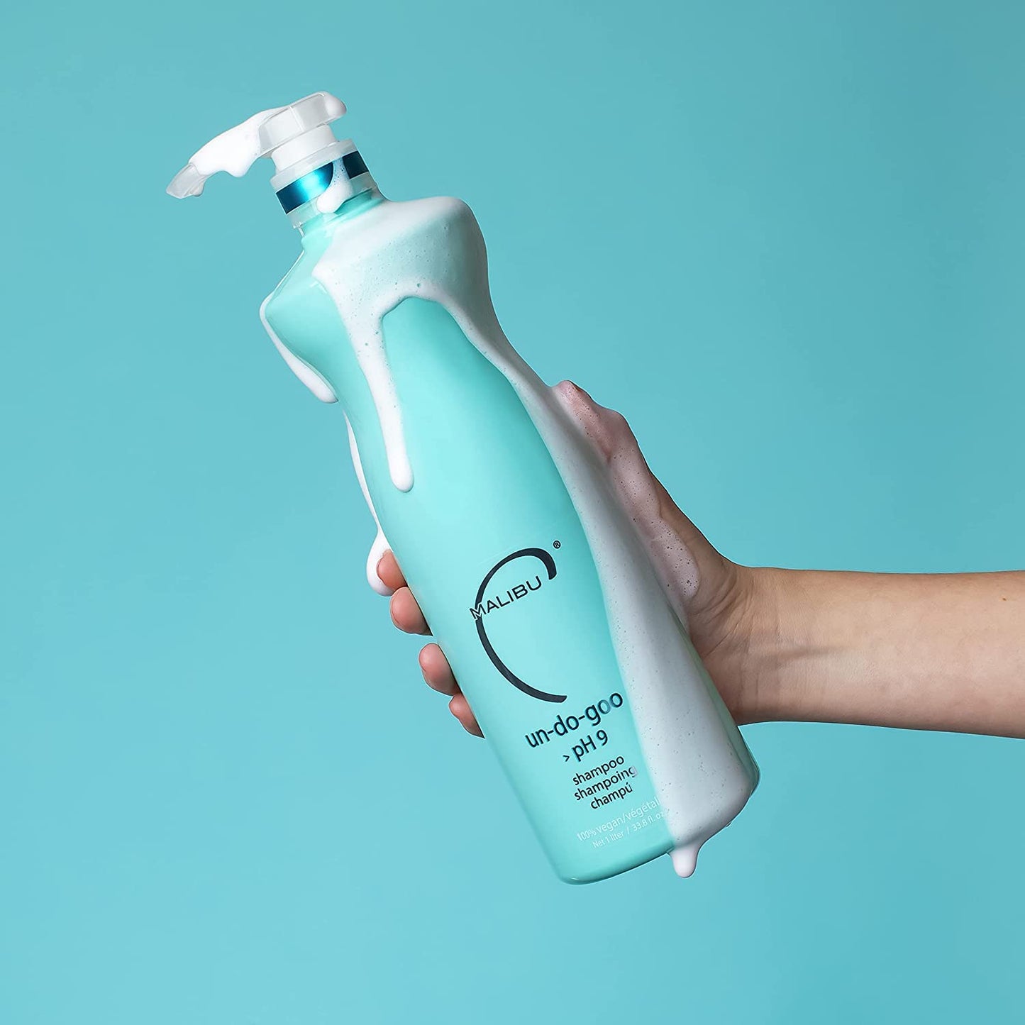 Malibu C Un-Do-Goo Clarifying Shampoo - Removes Product Build Up and Resins from Hair - Shine Restoring, Sulfate-Free Cleanser (12 Packets)