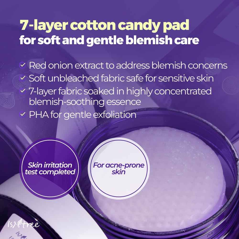 ISNTREE Onion Newpair clear pad 250ml 8.45 fl.oz for blemish care soft texture pad