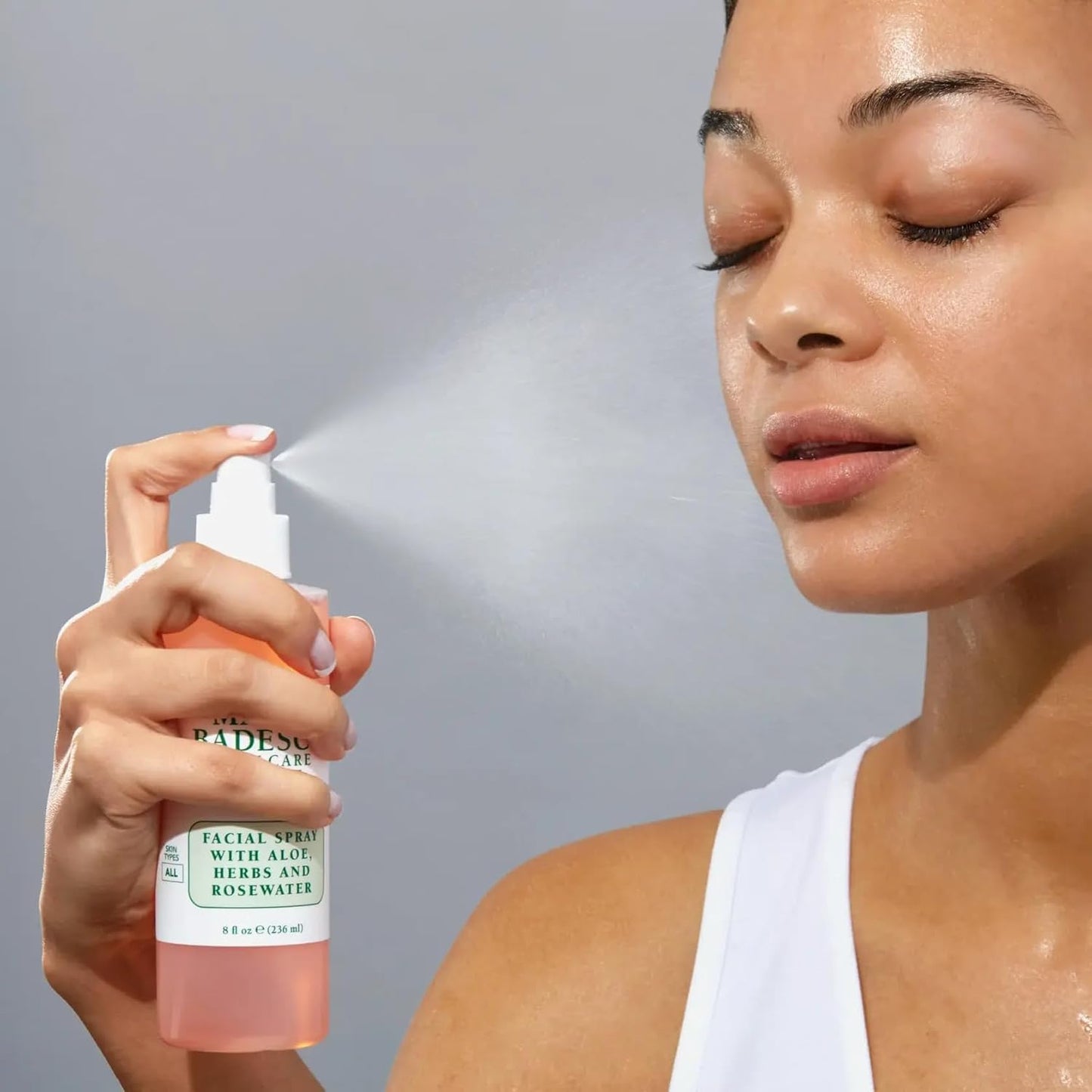 Mario Badescu Facial Spray - Aloe, Herbs & Rose Water Hydrating Mist for All Skin Types | Refreshing Face Spray