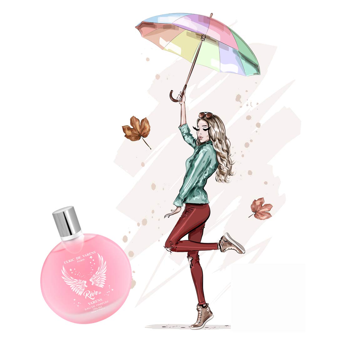 Ulric de Varens Udv Reve De Varens For Women Eau De Parfume Spray 3.4 Ounces, Clear