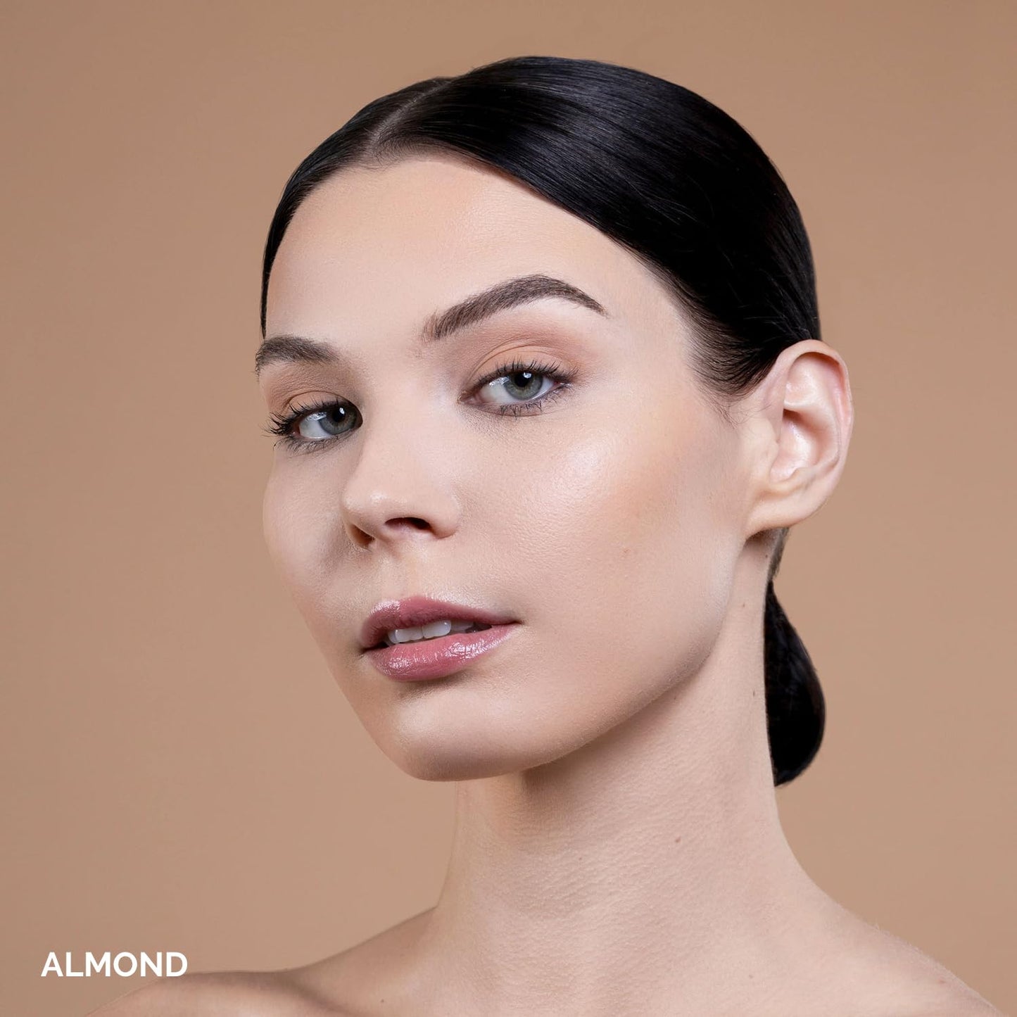 OFIR Skin Satin Foundation - Lightweight Vegan Formula with Blue Light Protection | Medium Coverage, 1 FL OZ (Almond - Medium Neutral)