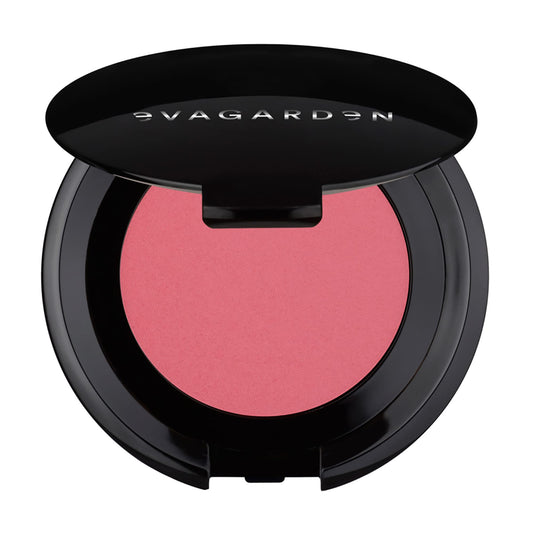 EVAGARDEN Fusion Blush - Easily Blendable Texture - Enhances your Makeup Finish - Soft Focus Effect Visibly Reduces Fine Lines - Highlights Cheekbone and Sculpts Face - 345 Sheer Pink - 0.17 oz
