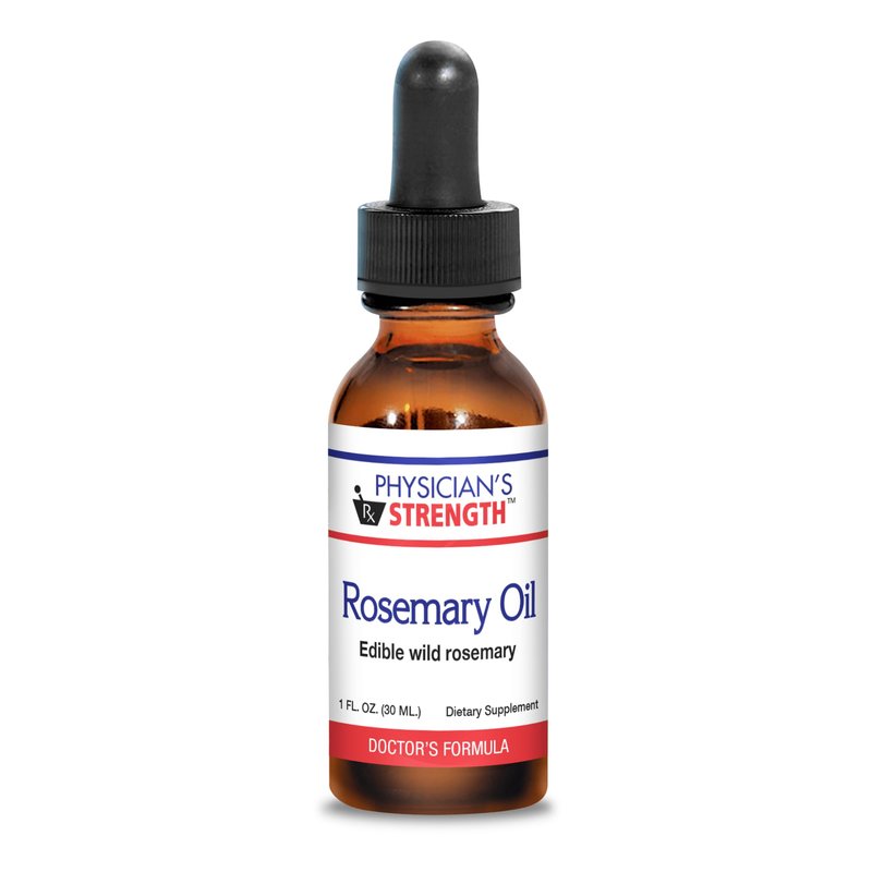 Physician's Strength Wild Rosemary Oil - 1 fl oz - Edible Wild Rosemary - Chemical Free - 432 Servings