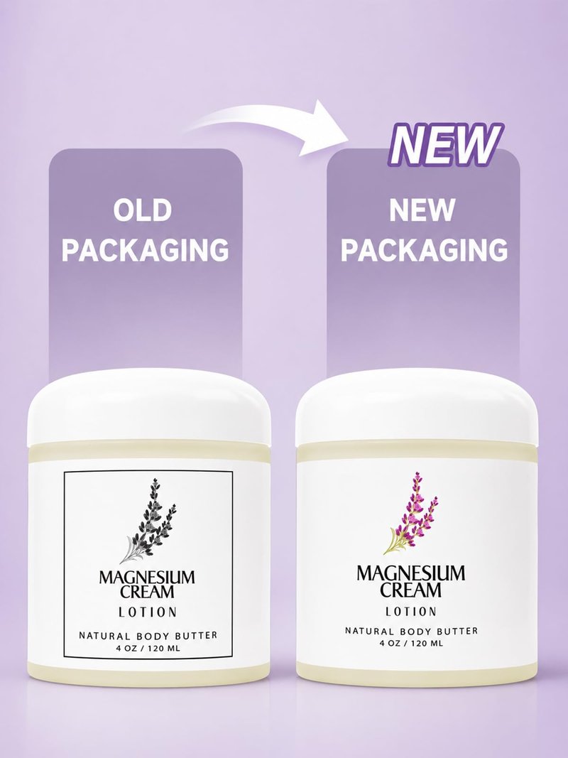 HUSPUR Magnesium Cream, Magnesium Lotion with Arnica, Soothing Relaxation with Natural Magnesium Ingredients Hydrating & Nourishing for Joints, Apply to Before Bed,1 Pack