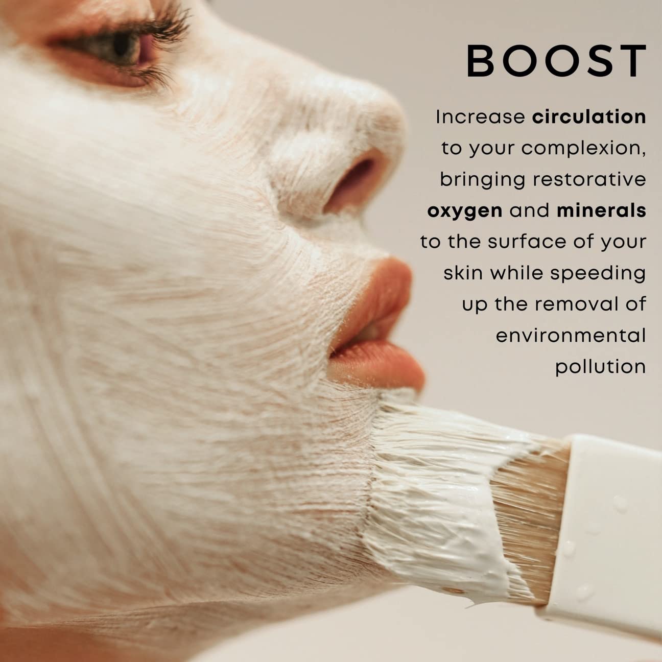Georgette Klinger Camphor Mask - Mineral-Rich Clay Mask with Menthol & Vitamin E: Detoxify, Exfoliate, and Improve Skin Tone while Absorbing Excess Oil, and Clearing Clogged Pores - 1.7 oz