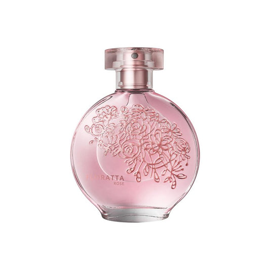 O Boticário Floratta Rose Eau de Toilette, Long-Lasting Floral Rose Fragrance Perfume for Women, 2.5 Ounce
