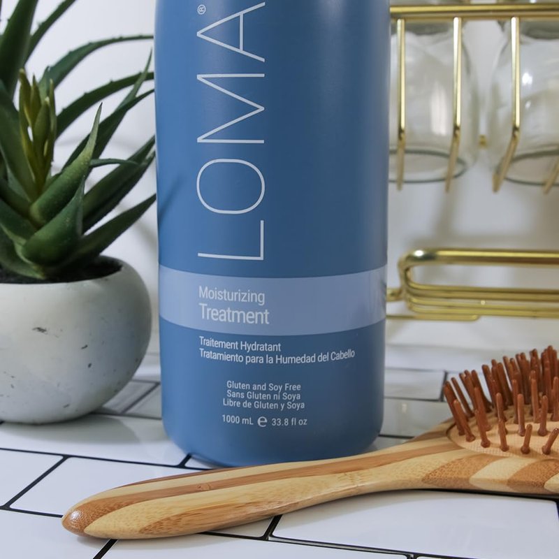 Loma Moisturizing Treatment - Deep Hydration Hair Care | 33.8 Fl Oz