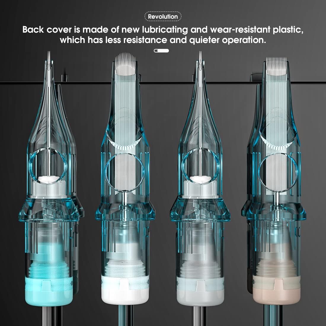 WJX Ultra 1207RL Tattoo Cartridge Needles, #12 Bugpin 7 Round Liner, 20Pcs Disposable Tattoo Needles for Outlines Fine Linework and Details, Compatible With All Rotary Tattoo Machines and Pen