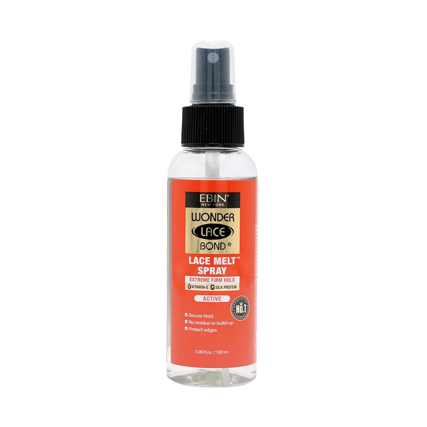Wonder Lace Bond Melt Spray - Extreme Firm Hold, Flawless Natural Finish | 3.39 Fl Oz, Long-Lasting Formula for Wigs