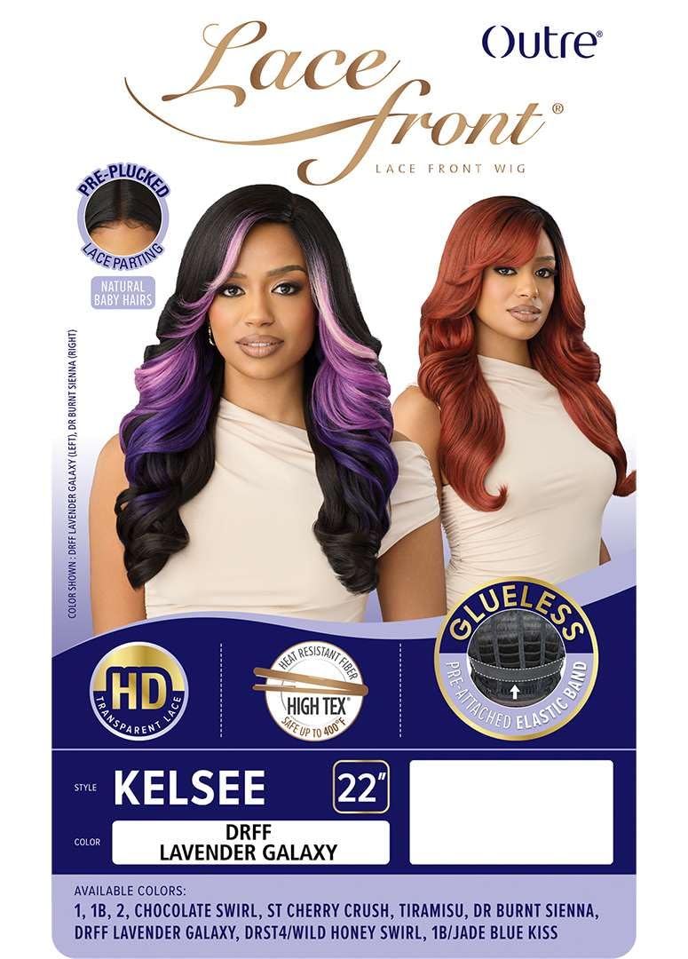Outre Lace Front Wig - Kelsee (CHOCOLATE SWIRL)