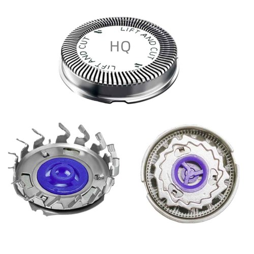 6 Pcs HQ56 Replacement Shaver Heads for HQ3 HQ4 HQ55 HQ56 HQ6,Replacement Shaver Head Compatible with HQ300 HQ442 HQ916 HS190 HQ6990 Electric Shavers etc.