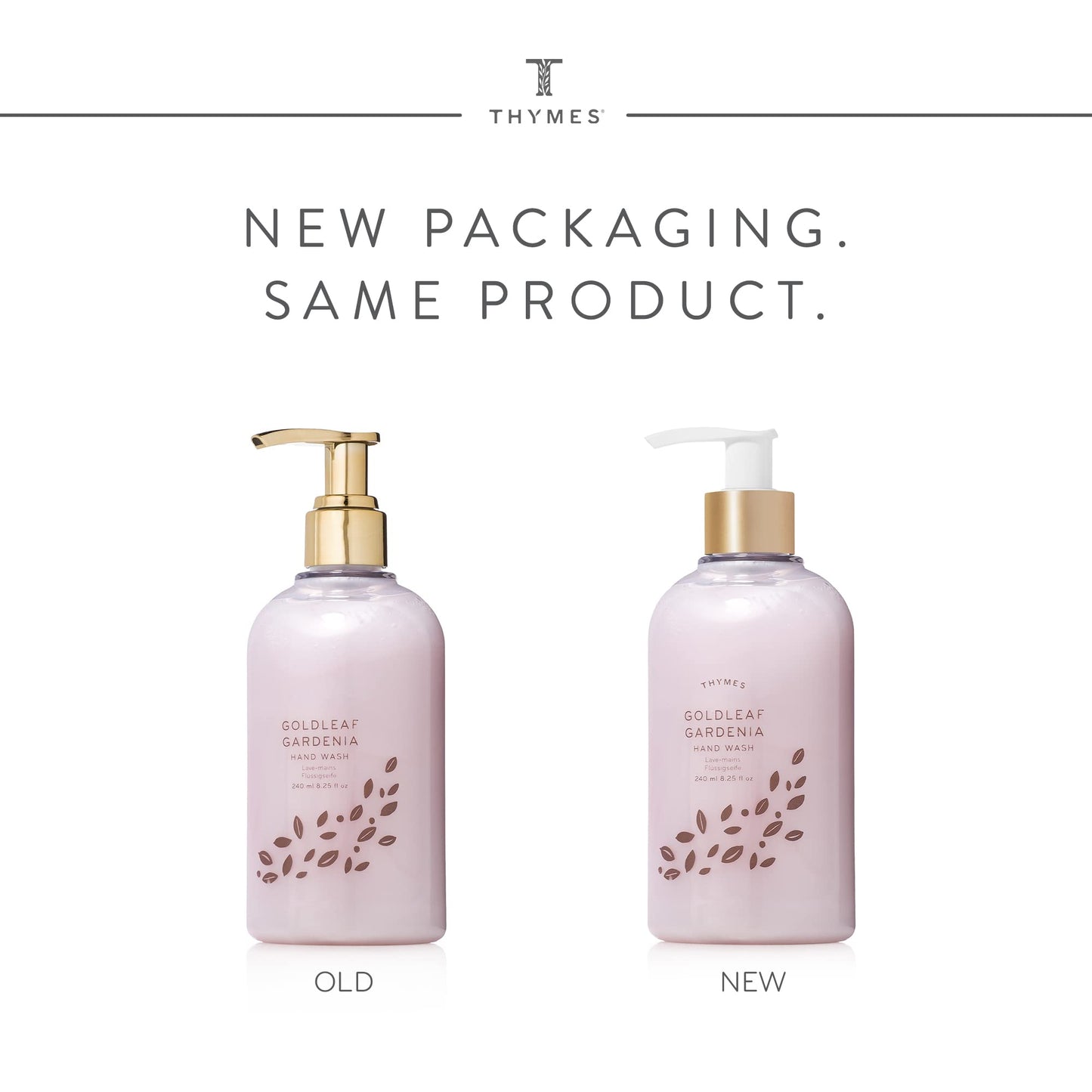 Thymes Large Hand Wash - Goldleaf Gardenia - 15 Fl Oz
