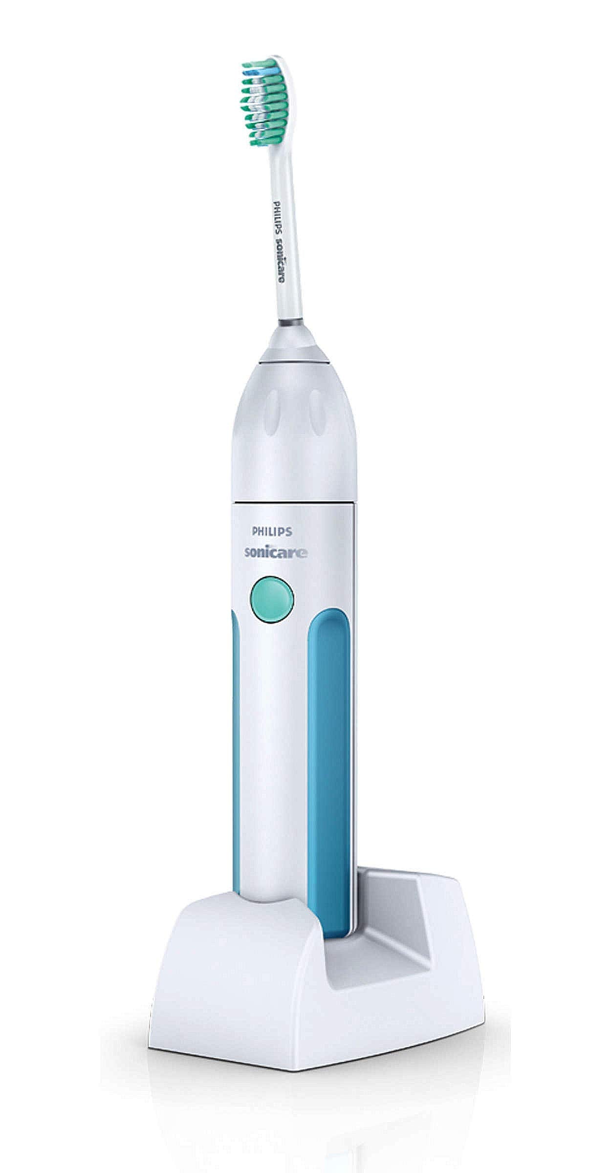 Philips Sonicare HX5612/08 Essence Rechargeable Electric Toothbrush Holiday Pack, White