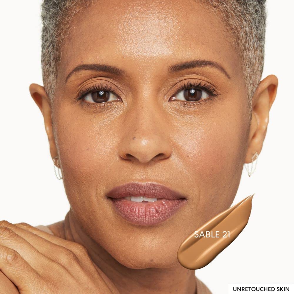 bareMineals BarePro Performance Wear Liquid Foundation, sable 21, 1 Fl Oz