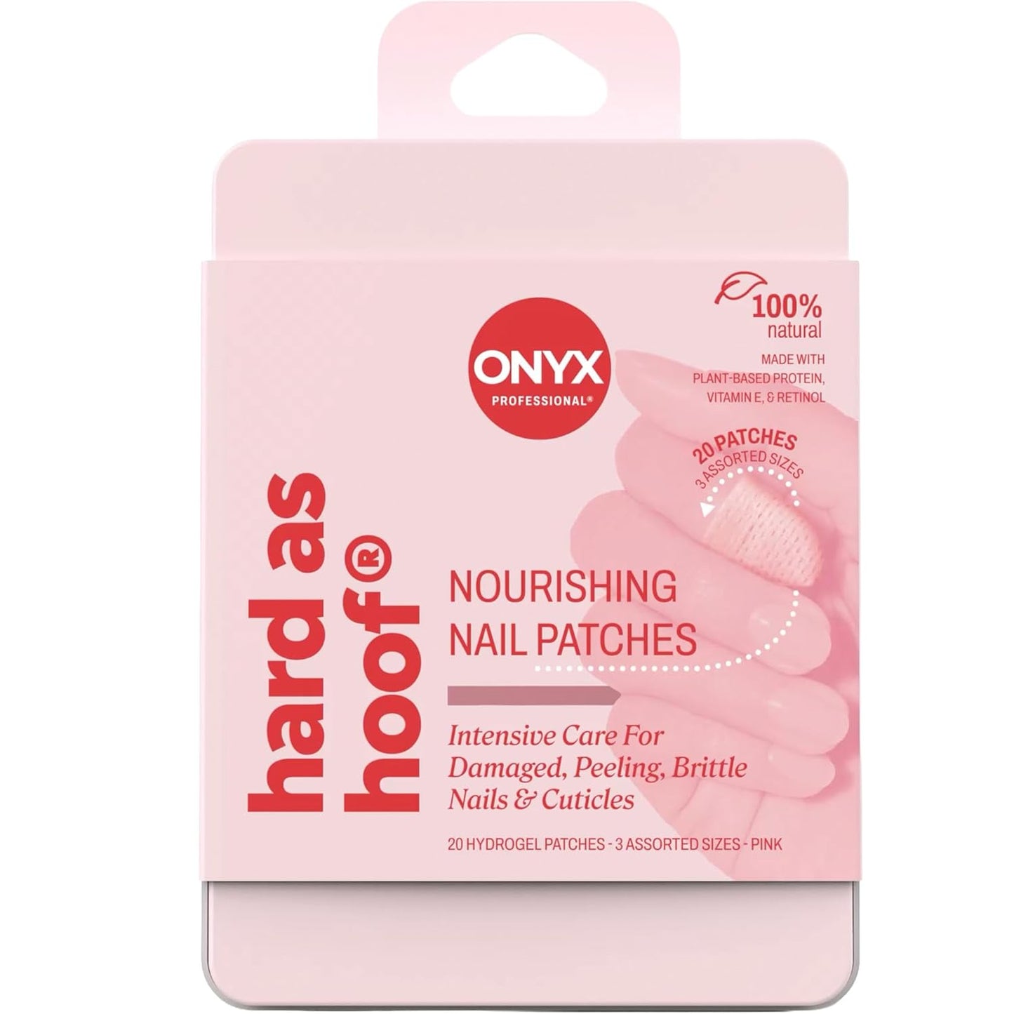 Onyx Nail Repair Patches - Strengthening Treatment for Nails & Cuticles | 20 Count