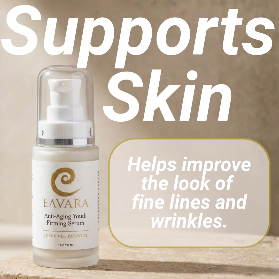 Organic Anti Aging Anti Wrinkle Serum | Award Winning Face Serum to Reduce Wrinkles and Fine Lines | Firming, Tightening, Lifting, & Rejuvenating | Hydrating Natural Organic Skin Care