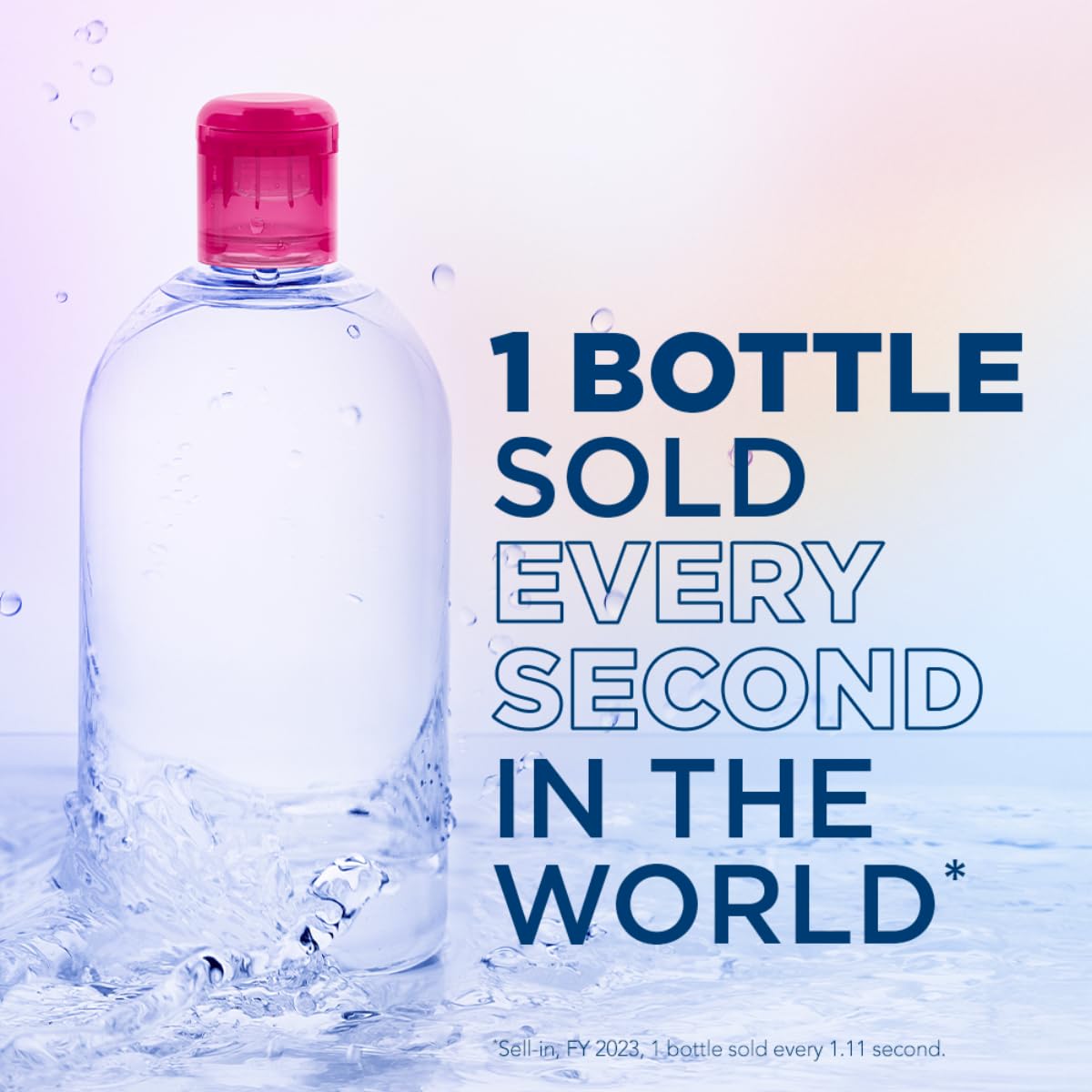 Bioderma Sensibio H2O Micellar Water - Gentle Makeup Remover & Face Cleanser for Sensitive Skin | 500ml