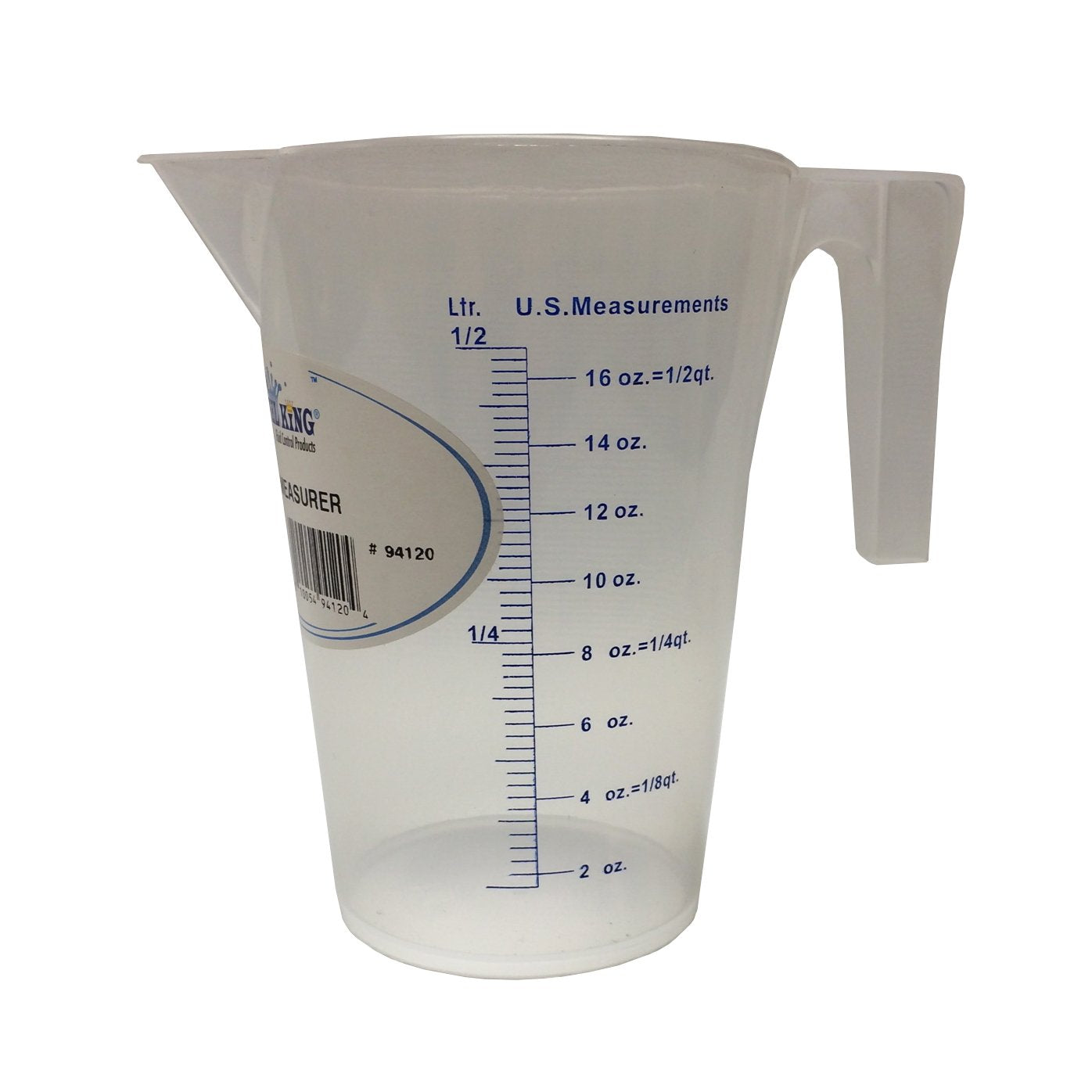 WirthCo Funnel King 94120 500-Ml General Purpose Graduated Measuring Container, 17 Fl. Oz.