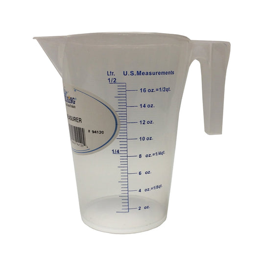 WirthCo Funnel King 94120 500-Ml General Purpose Graduated Measuring Container, 17 Fl. Oz.