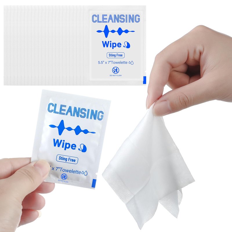 Timgle 200 Count Hearing Aid Wipes Individually Wrapped Cleaning Towelettes Phone Cleaning Wipes Laptop Cleaner Wipes for Earwax Earbuds Sweat Earmold Earplugs in Ear Monitors Clean Removal