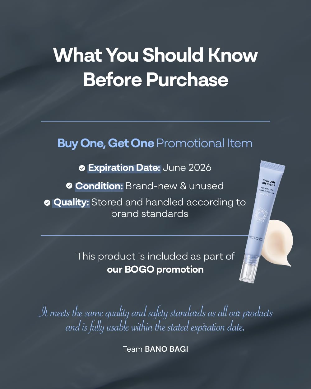 Banobagi PDRN Eye Cream – Under Eye Cream for Puffiness and Bags, Korean Skin Care with Centella, Panthenol & b-PDRN | Firming & Hydrating, Fragrance-Free, 0.5 fl oz