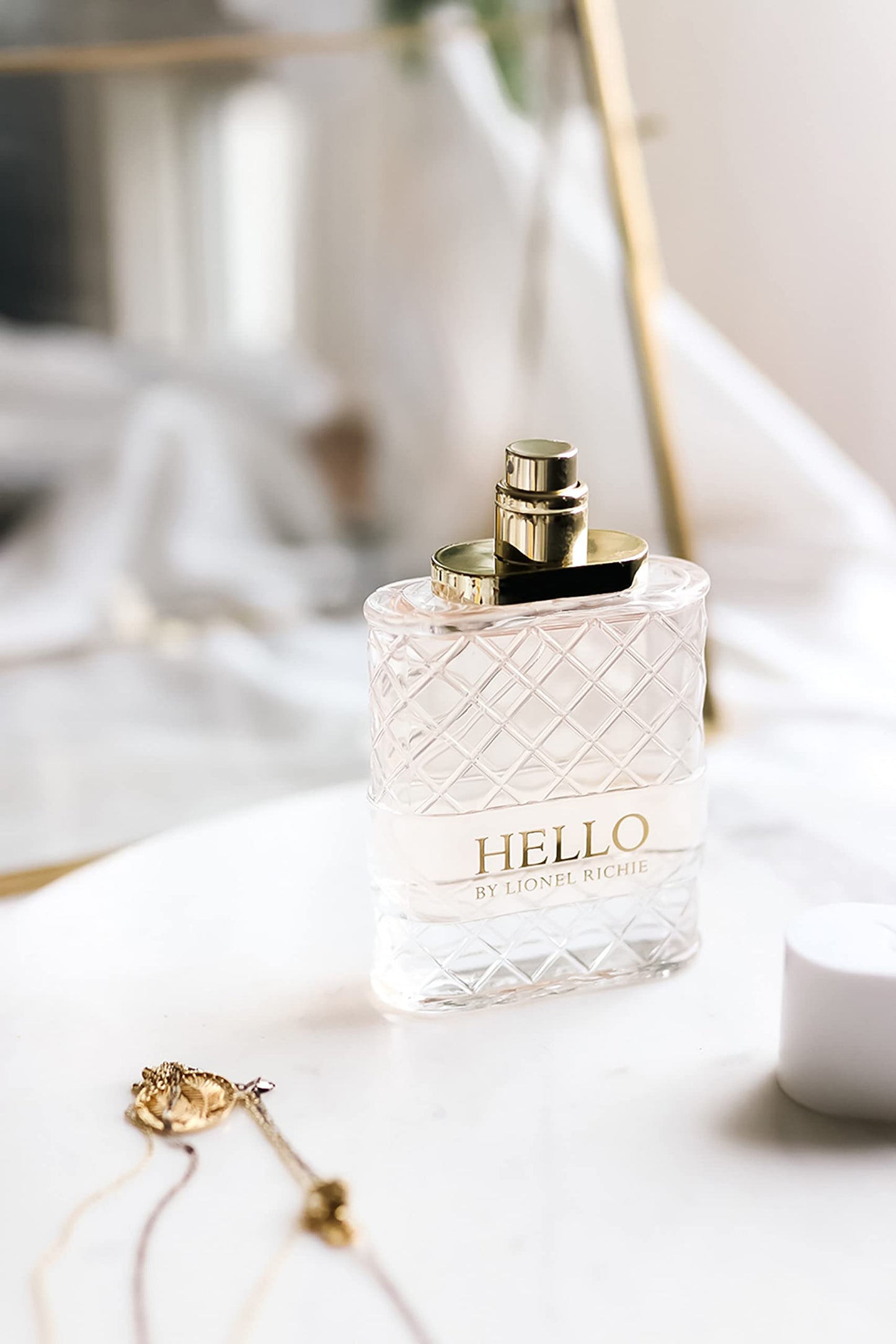 Lionel Richie Hello for Women - A Lush, Sweet, And Indulgent Fragrance - Light, Romantic Floral Chypre Eau De Toilette With Notes Of Pear And Jasmine - Fresh, Feminine, Long Lasting Scent - 3.4 oz