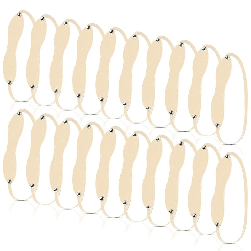 Microblading Practice Skin - 20 Pieces Silicone Eyebrow Tattoo Kits for Beginners | Dotted Line Design