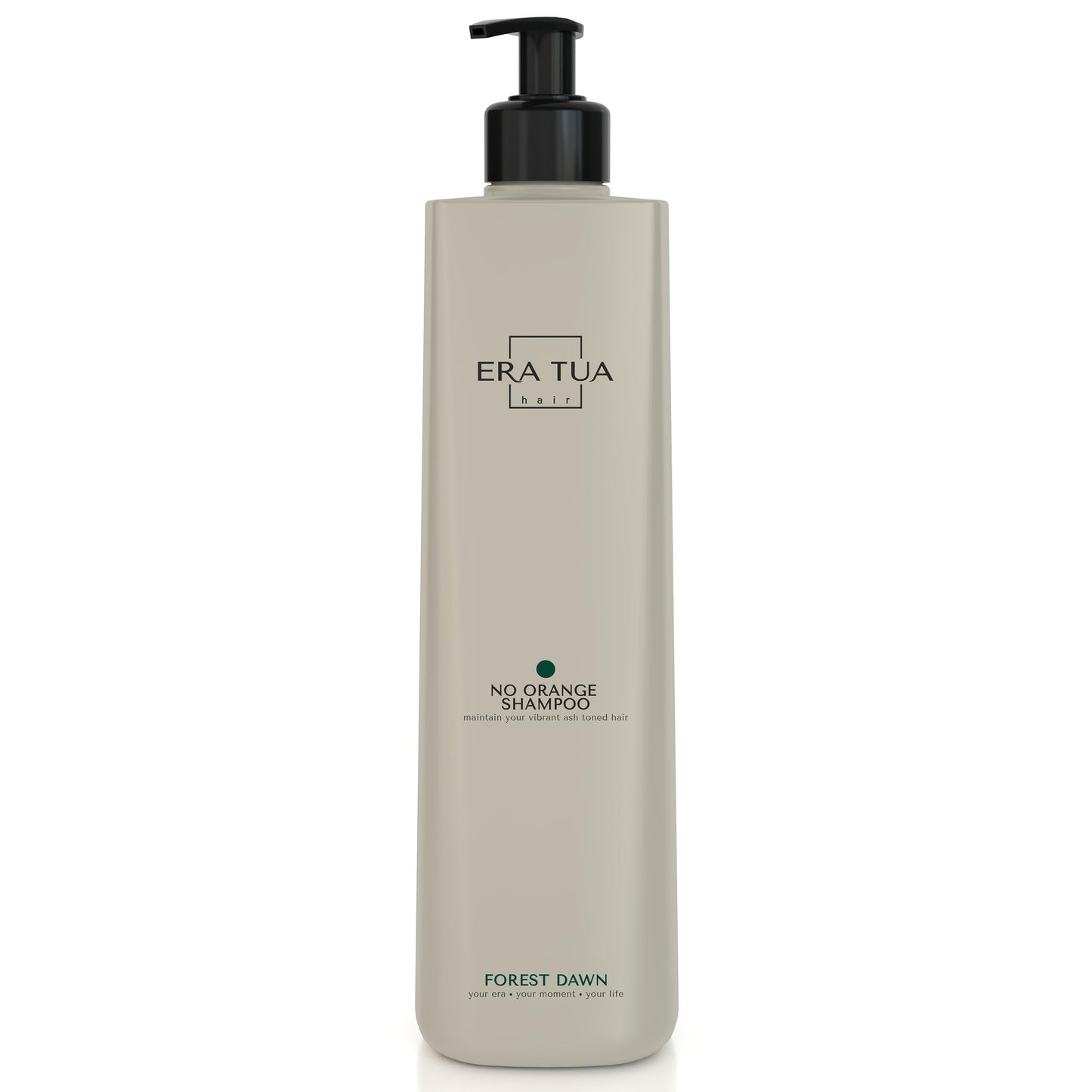 ERA TUA Forest Dawn No-Orange Hair Shampoo| Dutch Made Blue Pigment Neutralizer for Orange & Copper Hair Tones | Paraben Free Formula | Sweet Mandarin, Bergamot, Pink Rose & Vanilla Scent | 750 ml