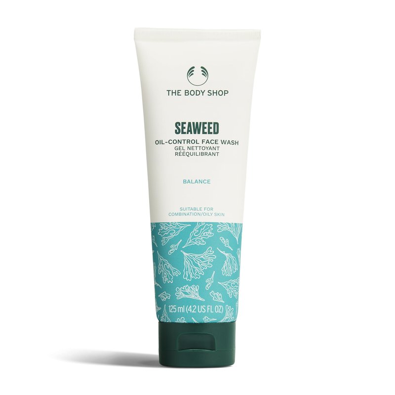 The Body Shop Seaweed Gel Cleanser, For Oily and Combination Skin, Vegan, 125ml