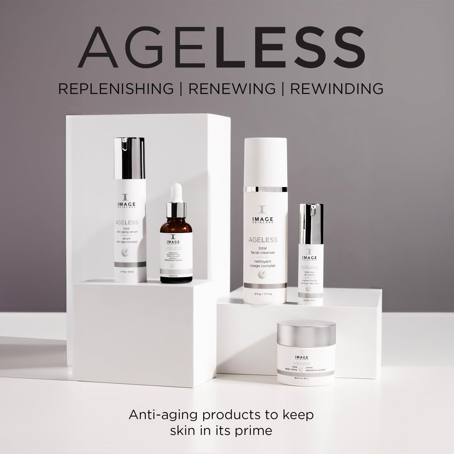 IMAGE Skincare, AGELESS Total Facial Cleanser, Gentle Face Wash for Smoother Revitalized Skin, 6 oz