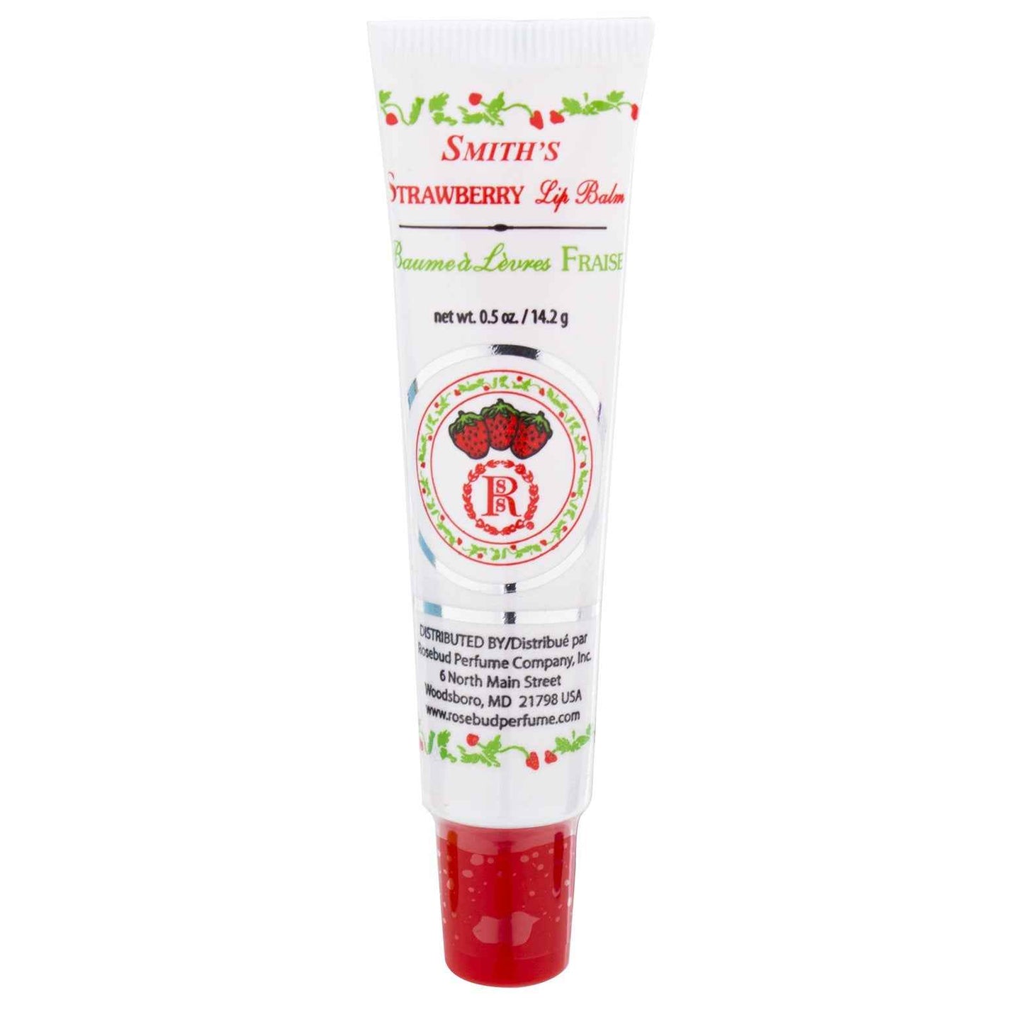 Rosebud Perfume Co. Tube 3 Pack: Smith's Rosebud Salve + Rosebud Lip Balm (Rose & Strawberry & Mandarin)
