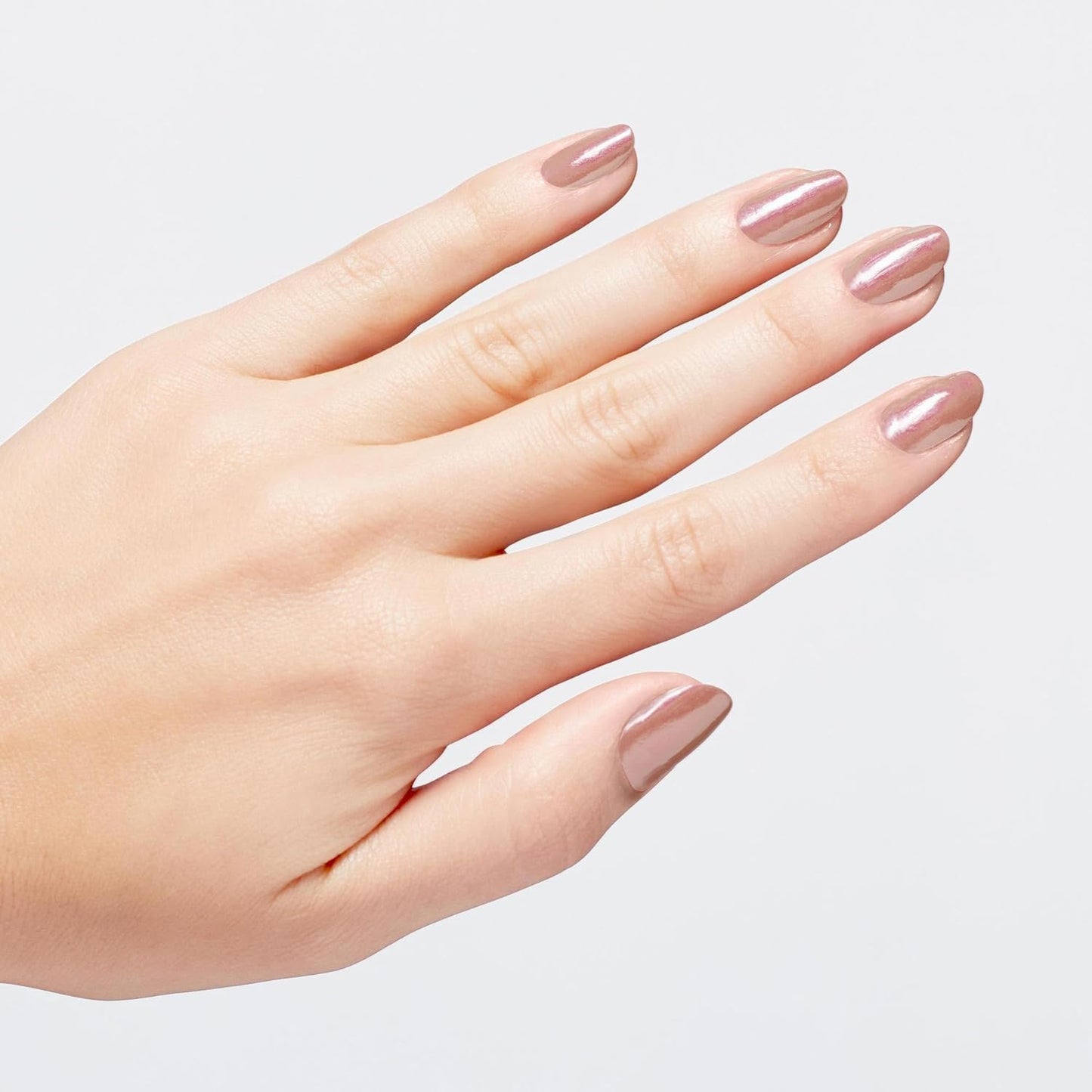 OPI Infinite Shine Werkin' Shine to Five | Opaque Bright Pink Metallic Long Wear Gel Like Nail Polish | Vegan, Long Lasting, Streak Free