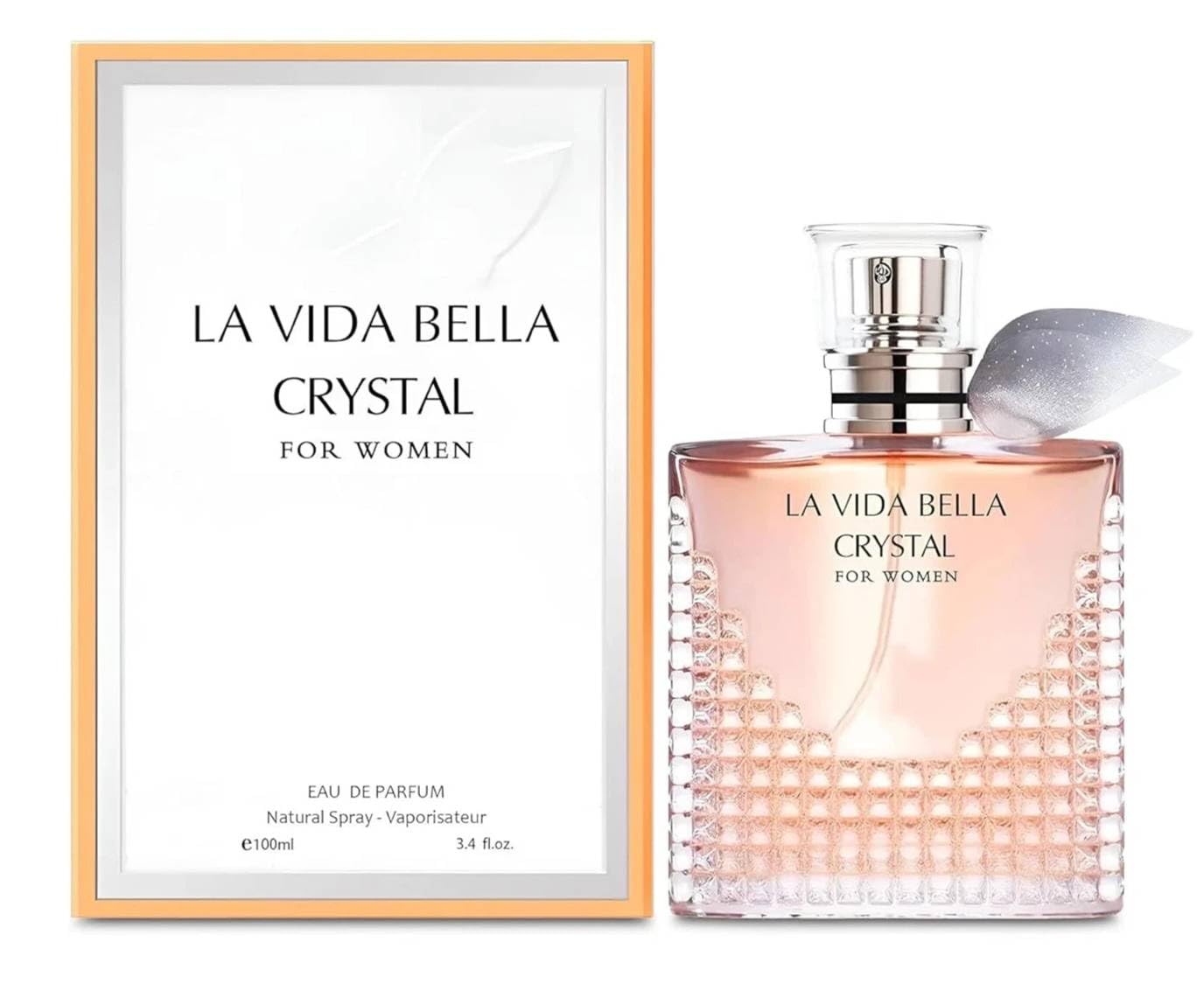 4-Pc Women's Eau de Parfum Collection - Fresh Scents in Shimmering Pink, Amanda, Pure Scent & Cool Ocean | 3.4 Fl Oz Each