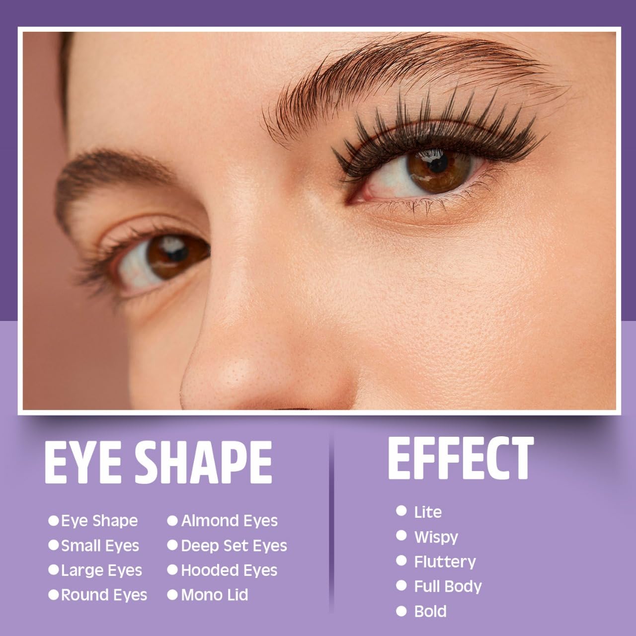 Neeko Minks Eye Lashes Hand-crafted Cruelty-free 100% minks suitable for various ethnicities and eye shapes (Diya)