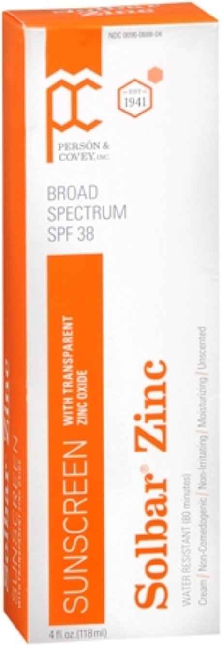Solbar Zinc SPF 38, 4 Ounce