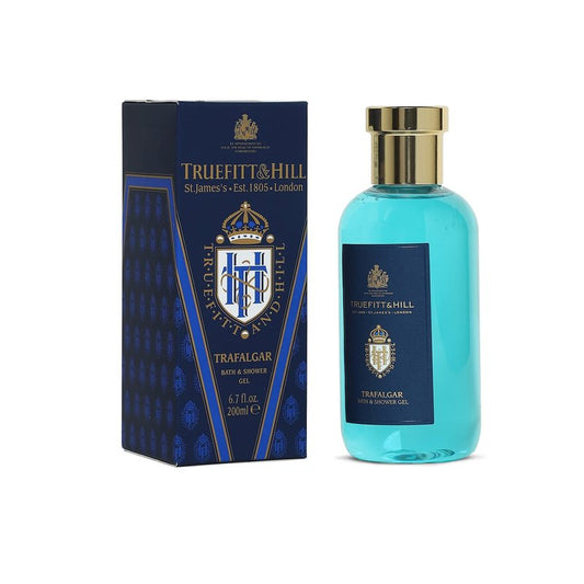 Truefitt & Hill Trafalgar Bath and Shower Gel, 6.7 Ounce
